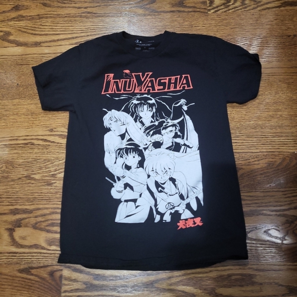 Inuyasha Black Group T-Shirt